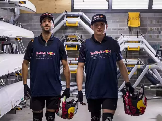 Max Verstappen, Daniel Ricciardo Titel-Bild zur News: Max Verstappen, Daniel Ricciardo