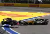 Bild zum Inhalt: Grosjean kontert Palmer: Vorne passiert so etwas nicht ...