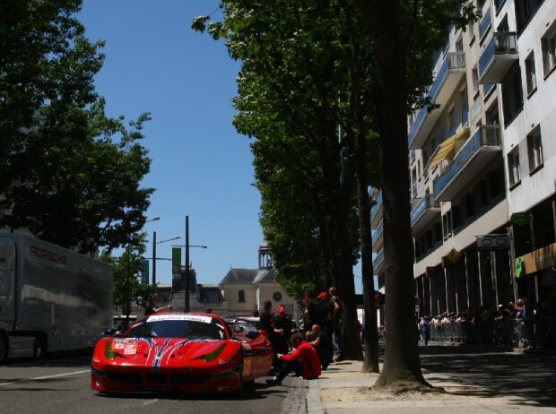 Titel-Bild zur News: Ferrari Pesage Le Mans