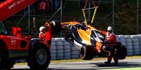 Bild zum Inhalt: Spektakulärer Motorschaden: Alonso geht nach Hause