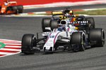 Lance Stroll (Williams) und Nico Hülkenberg (Renault) 