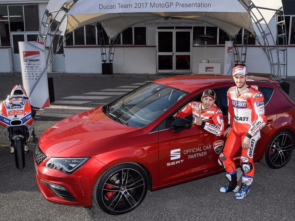 SEAT und Ducati geben in der MotoGP Weltmeisterschaft Gas