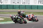 Jonathan Rea vor Marco Melandri und Tom Sykes 