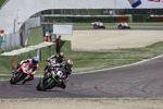 Jonathan Rea vor Marco Melandri und Tom Sykes 