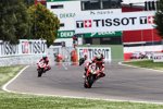 Chaz Davies vor Marco Melandri 