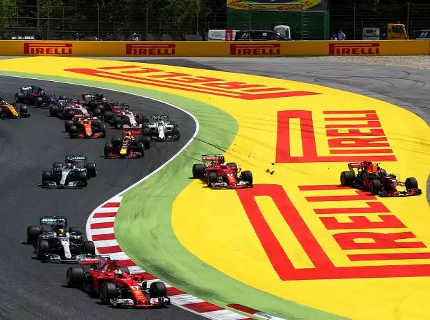 Sebastian Vettel, Max Verstappen, Kimi Räikkönen Titel-Bild zur News: Sebastian Vettel, Max Verstappen, Kimi Räikkönen