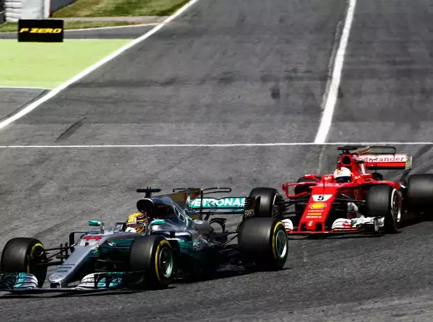 Sebastian Vettel, Lewis Hamilton Titel-Bild zur News: Sebastian Vettel, Lewis Hamilton
