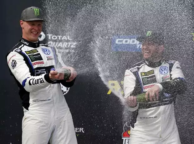 Johan Kristoffersson, Petter Solberg Titel-Bild zur News: Johan Kristoffersson, Petter Solberg