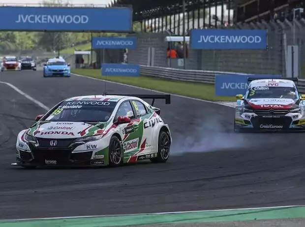 Tiago Monteiro, Tom Chilton Titel-Bild zur News: Tiago Monteiro, Tom Chilton