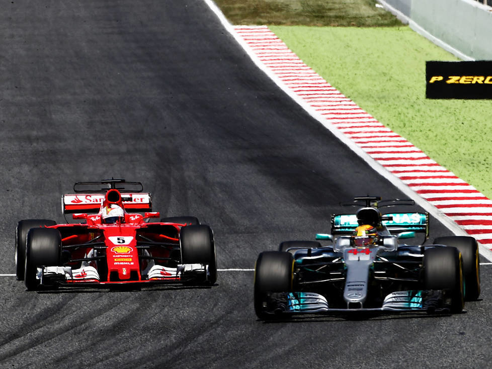 Sebastian Vettel, Lewis Hamilton