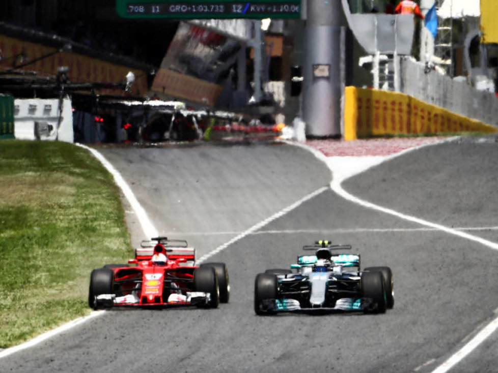 Valtteri Bottas, Sebastian Vettel