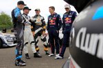 Janis Baumanis, Petter Solberg, Timur Timersjanow, Timmy Hansen und Kevin Hansen 