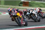 Nicky Hayden vor Jordi Torres 