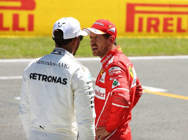 Lewis Hamilton, Sebastian Vettel Lewis Hamilton, Sebastian Vettel