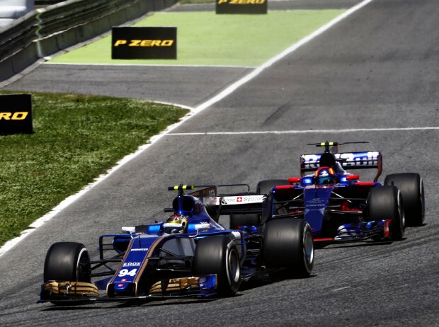 Pascal Wehrlein, Carlos Sainz Pascal Wehrlein, Carlos Sainz