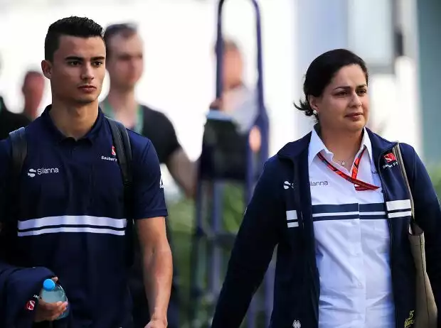 Pascal Wehrlein, Monisha Kaltenborn Titel-Bild zur News: Pascal Wehrlein, Monisha Kaltenborn