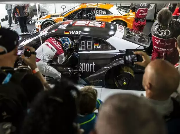 Audi, Pit View, Zuschauer Titel-Bild zur News: Audi, Pit View, Zuschauer