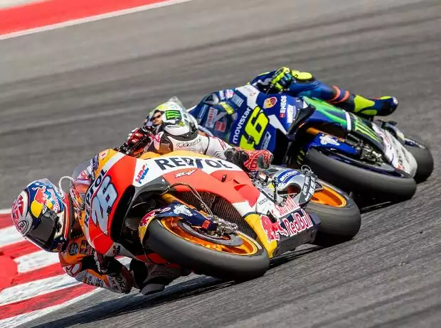 Daniel Pedrosa, Valentino Rossi Titel-Bild zur News: Daniel Pedrosa, Valentino Rossi