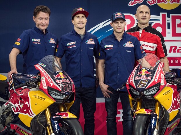 Ronald ten Kate, Nicky Hayden, Stefan Bradl, Marco Chini Ronald ten Kate, Nicky Hayden, Stefan Bradl, Marco Chini