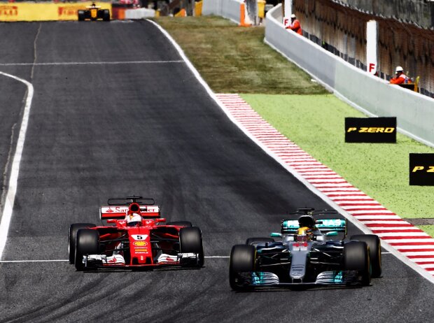 Sebastian Vettel, Lewis Hamilton