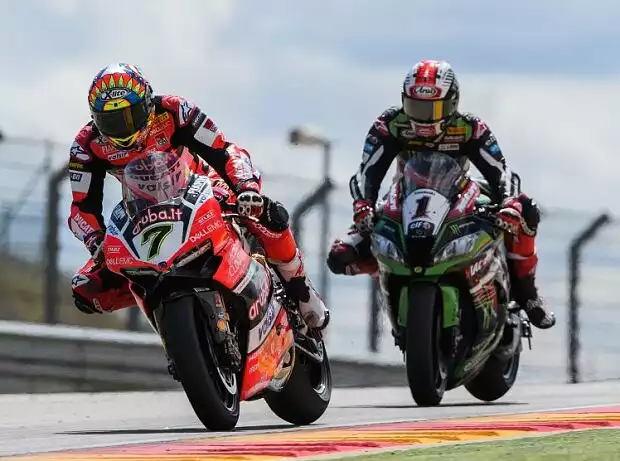 Chaz Davies, Jonathan Rea Titel-Bild zur News: Chaz Davies, Jonathan Rea
