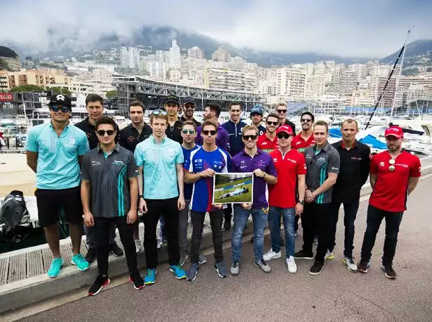 Formel-E-Piloten Titel-Bild zur News: Formel-E-Piloten