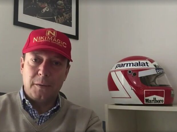 Titel-Bild zur News: Alex Kristan als Niki Lauda
