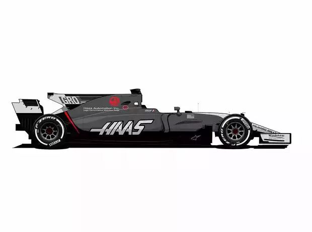 Haas VF-17 Zeichnung Titel-Bild zur News: Haas VF-17 Zeichnung