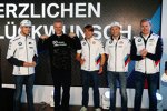 Tom Blomqvist (RBM-BMW), Jens Marquardt, Augusto Farfus (RMG-BMW), Marco Wittmann (RMG-BMW) und Maxime Martin (RBM-BMW) 