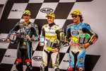 Francesco Bagnaia, Thomas Lüthi und Franco Morbidelli 