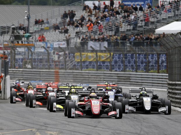 Callum Ilott, Joel Eriksson, Lando Norris, Jake Dennis Callum Ilott, Joel Eriksson, Lando Norris, Jake Dennis