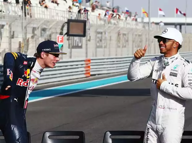 Max Verstappen, Lewis Hamilton Titel-Bild zur News: Max Verstappen, Lewis Hamilton