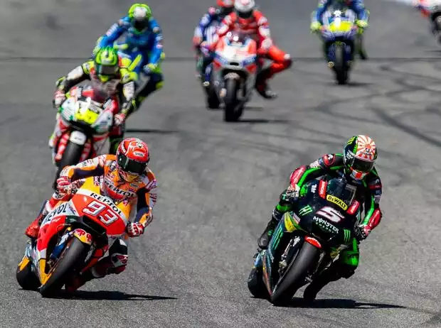 Marc Marquez, Johann Zarco Titel-Bild zur News: Marc Marquez, Johann Zarco