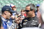 Tony Kanaan (Ganassi) und Juan Pablo Montoya (Penske) 