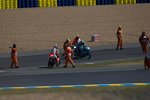 Sturz im Moto3-Rennen in Le Mans