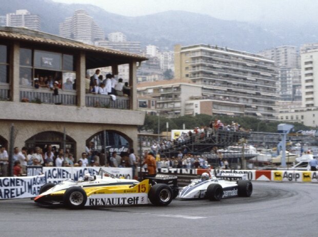 Titel-Bild zur News: Alain Prost, Ricciardo Patrese