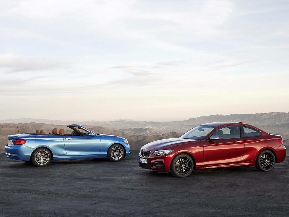 BMW 2er Coupé und Cabrio Facelift 2017