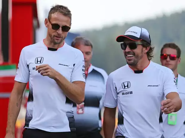 Jenson Button, Fernando Alonso Titel-Bild zur News: Jenson Button, Fernando Alonso