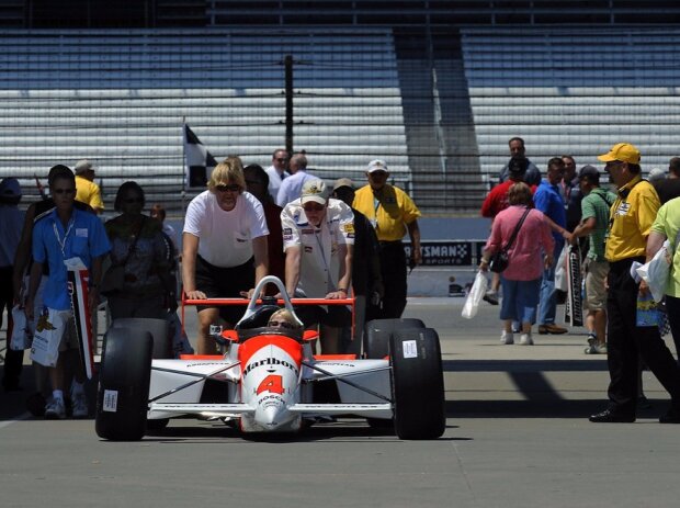Paul Tracy, Penske, Ayrton Senna, 1992 Paul Tracy, Penske, Ayrton Senna, 1992