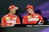 Bild zum Inhalt: Rote erste Reihe: Räikkönen beschwingt, Vettel angefressen