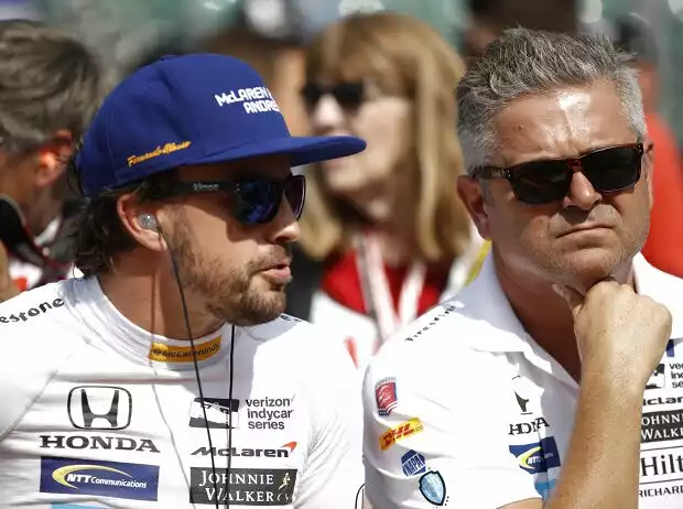 Fernando Alonso, Gil de Ferran Titel-Bild zur News: Fernando Alonso, Gil de Ferran