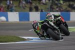 Leon Haslam hinter Tom Sykes 