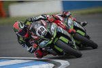 Tom Sykes vor Jonathan Rea 