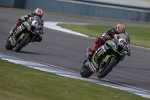 Tom Sykes vor Jonathan Rea 