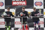 Leon Haslam Tom Sykes und Alex Lowes 