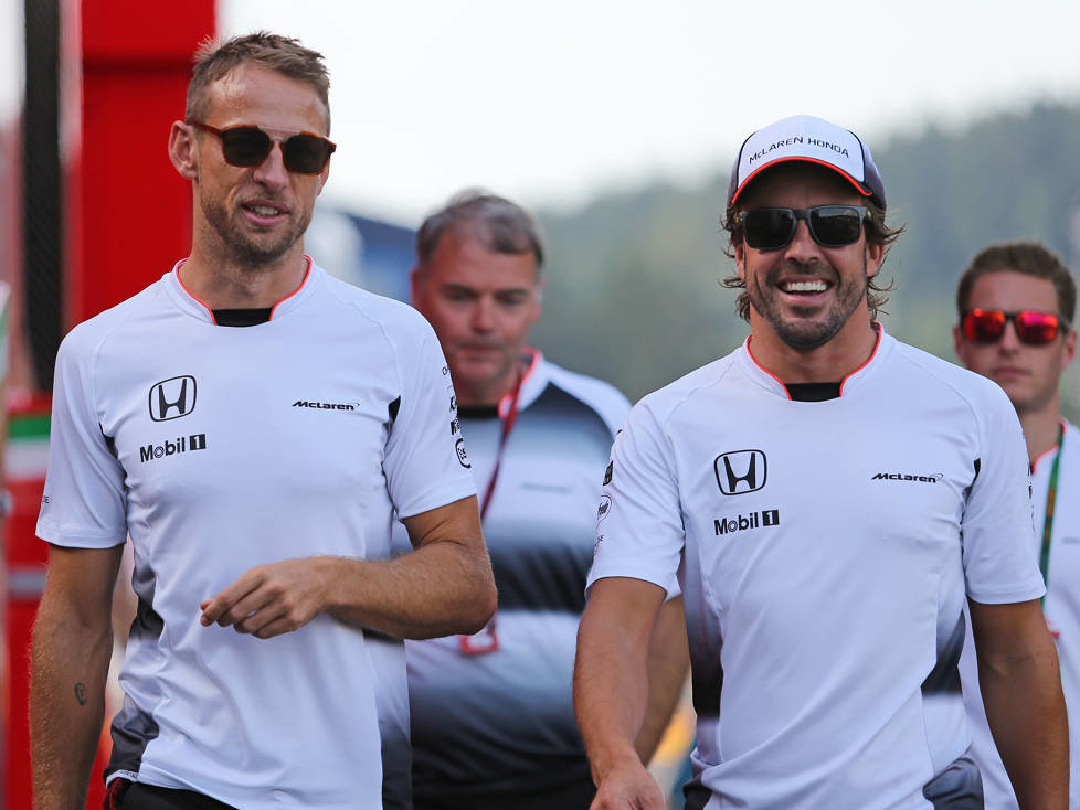 Jenson Button, Fernando Alonso