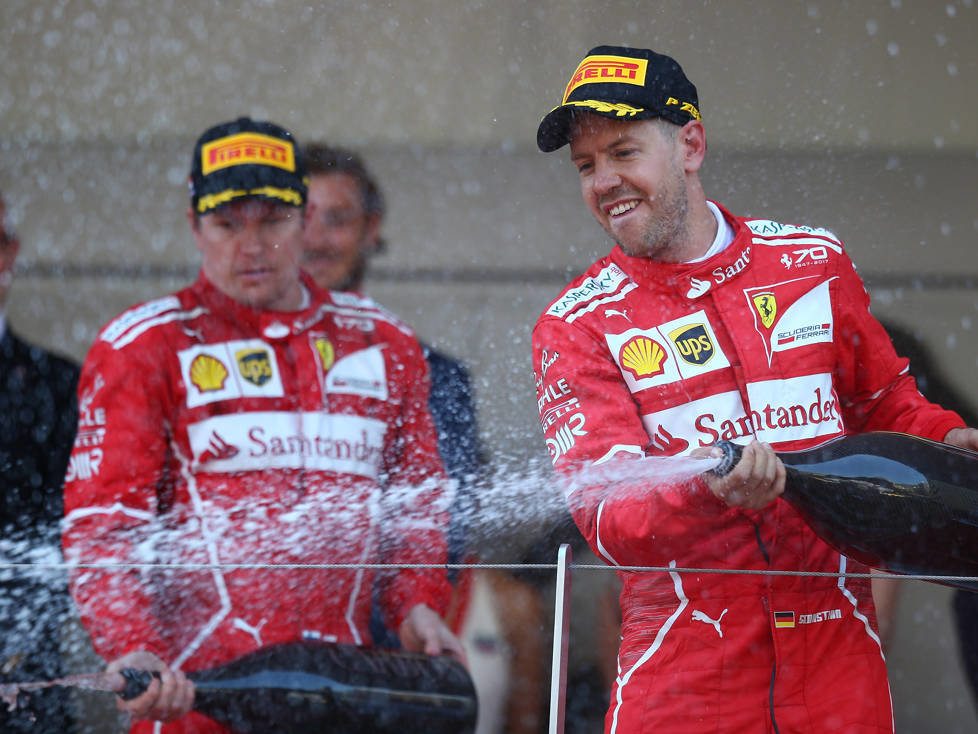 Kimi Räikkönen, Sebastian Vettel