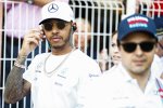 Lewis Hamilton (Mercedes) und Felipe Massa (Williams) 