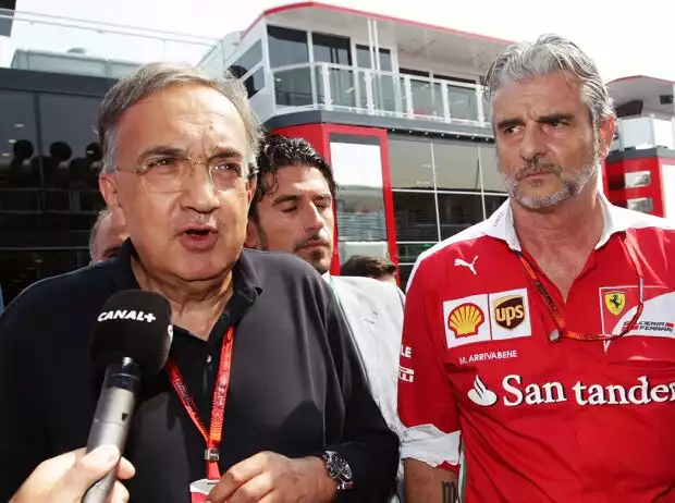 Maurizio Arrivabene, Sergio Marchionne Titel-Bild zur News: Maurizio Arrivabene, Sergio Marchionne