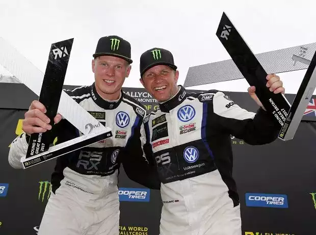 Johan Kristoffersson, Petter Solberg Titel-Bild zur News: Johan Kristoffersson, Petter Solberg